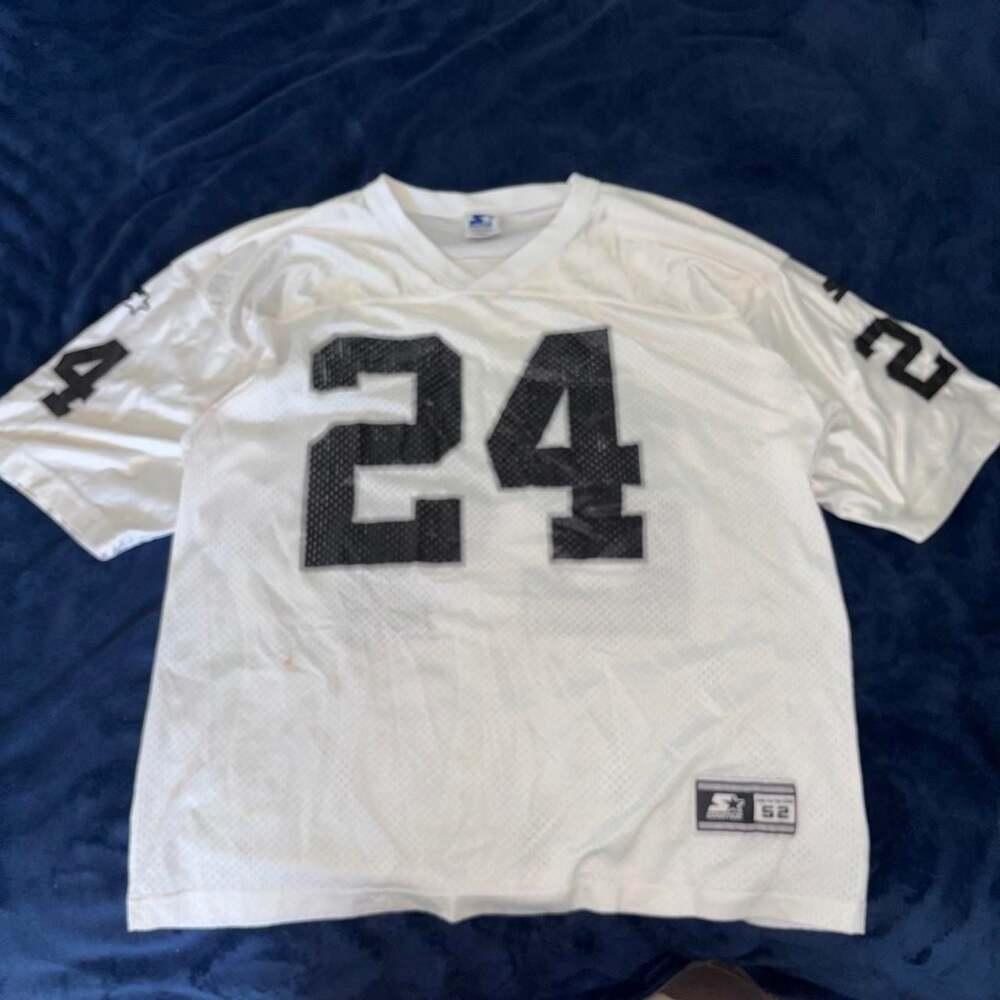 Vintage Starter Oakland Raiders Charles Woodson 24 Jersey